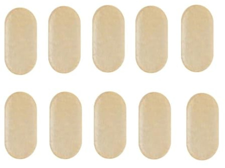 Accesorios Para Violín 5 Almohadillas Protectoras Para Puente De Violín Cuerda E Accesorios Para Instrumentos Musicales(10pcs)