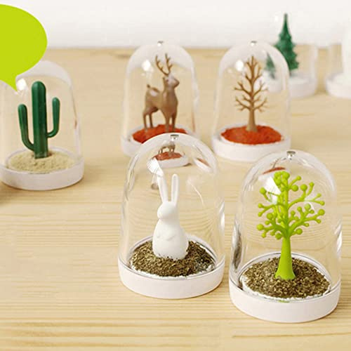 Drfeify Recipientes para Condimentos, Innovador Juego de Coctelera para Uso Doméstico en la Cocina, 4 Uds. Sin BPA, Bonito Diseño Ideal para Mesa de Comedor (Animal)