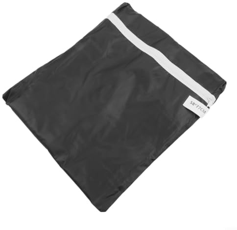 Wetterfeste Grillabdeckung für Kugelgrills, kompatibel mit Weber Outdoor-Grillschutz, Regen, Staub, Schmutz, 210D Oxford-Gewebe mit sicheren Gurten (Durchmesser 58 cm x 77 cm)