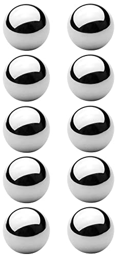 cyclingcolors 10x Billes Acier roulement Cage à Billes vélo pédalier moyeu Roue Direction (3/16 (4.76mm))