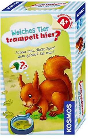 KOSMOS Spiele 711375 - Welches Tier trampelt hier?