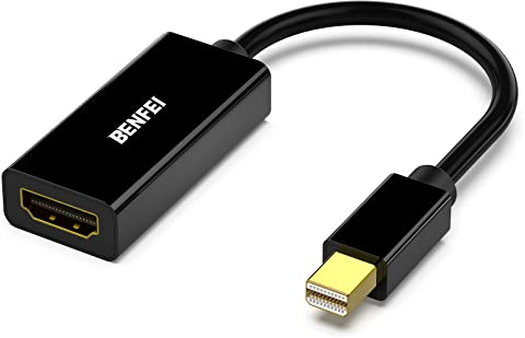 BENFEI Mini DisplayPort (Thunderbolt 2) auf HDMI Adapter 4K, Unidirektional Mini DisplayPort Computer zu HDMI Monitor kompatibel mit MacBook Pro MacBook Air Mac mini Microsoft Surface Pro 3/4 usw