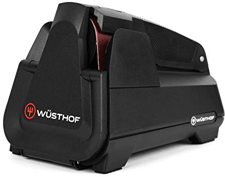 Wusthof Electric Knife Sharpener – Easy Edge Sharpener for Kitchen Knives – Black