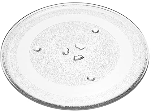 vhbw piatto girevole in vetro compatibile con Samsung MG23F301TAS/OL, MG23F301TAW/BW, MG23F301TAW/EG, MG23F301TCR/EG forno a microonde