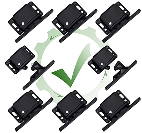 Riegel und Schnappverschlüsse für Wohnmobil, Schubladenriegel, universeller Schnappverschluss, Baby- oder Katzensicher, ideal für Reisebus, Wohnmobil, Boot, Wohnmobil, Anhänger, Zuhause, OEM-Ersatz