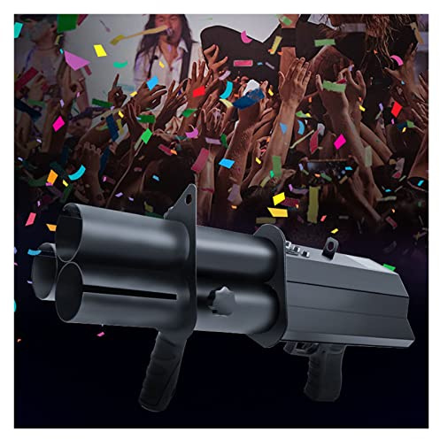 MINRUN Wireless Confetti Launcher Cannon, Electric Confetti Shooter, Professional Bar Atmosphere Confetti Jet Machine, for Party, Club, Wedding