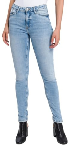 Cross Jeans Damen Jeans Alan - Skinny Fit - Blau - Light Blue W27-W34 Stretch, Größe:31W / 30L, Farbe:Light Blue 308