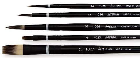Interlon Watercolor Standard Set of 5