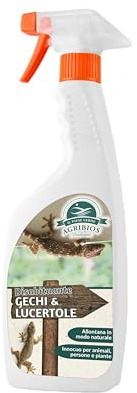 Il Paese Verde - Spray Disabituante Gechi & Lucertole, 750ml | Repellente per Gechi - Repellente per Lucertole - A Base di Oli Essenziali - Innocuo per Animali, Persone e Piante