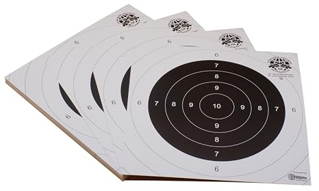 Zielscheiben *T2 ISB Target* | 26x26 cm | Karton 250g/m² | Offiziell für den ISB Verein entwickelt | Wettbewerbszielscheibe für den ISB Bewerb