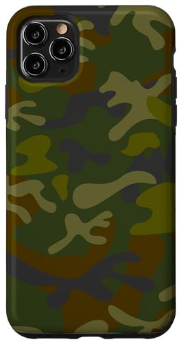 Camouflage Camo Green Brown Khaki Olive Graphic Case for iPhone 11 Pro Max