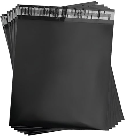 100pc Bolsas para Envíos (14.5''x 19''(38,1x 48,3cm) Plástico para envíos Sobres de correo de Sacos Polietileno Bolsas De Correo, Sobres De Correo, Impermeables Y Resistentes A La Humedad