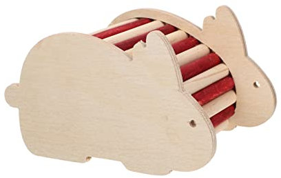 BUGUUYO Hamster Holzhaus Mit Kletterleiter Und Versteck Für Kleintiere Sicheres Spielzeug Für Hamster Chinchillas Und Andere Nager Fördert Bewegung Und Spaß
