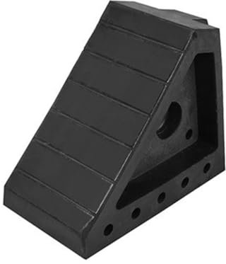Mikinona 1stück Wheel Chock Robuster Parkplatzblock Für Und LKW Tragbarer - Für Reifen rutschfeste Gummibasis Für Stabilität