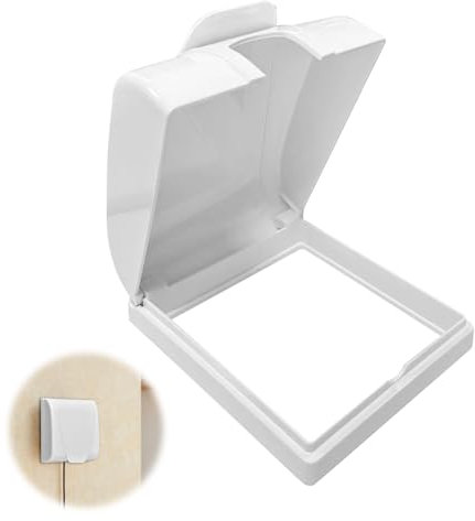 Self Adhesive Plug Covers,Waterproof 86 Type Electrical Outlet Plug Protector,Plug Covers For Sockets Uk,Light Switch Guard For Baby Pet Safety