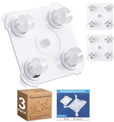 Districante per lenzuola per lavatrice e asciugatrice, senza batuffoli per il letto, riduce i grovigli di bucato, separatore anti-biancheria da letto, strumento per la biancheria domestica, 3 pezzi