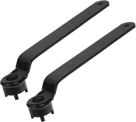 MOBUTOFU 2pcs Angle Wrench Ergonomic Spanner for Angle Disassembly Tool for Garden Equipment and Power Tools