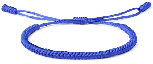 Sahoottie Handmade String Bracelets for Women, Men,Woven Rope Bracelet Buddhist Adjustable Good Luck Surfer Friendship Bracelets