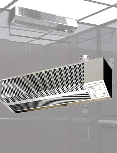 Ventilatore umano autodiduttivo dell'elevatore del sensore, macchina della cortina d'aria per il flusso d'aria e il comfort migliorati negli ascensori
