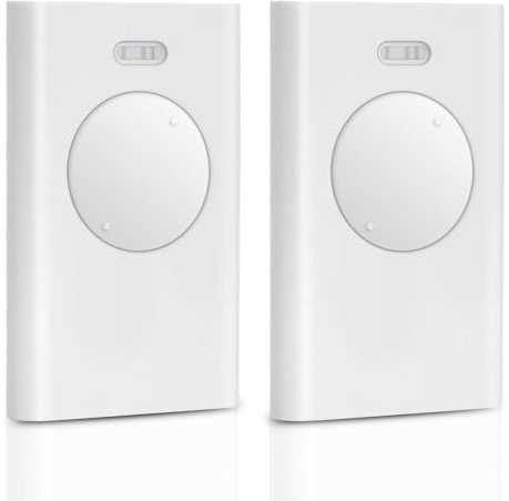 2Pcs Telecomando Cancello 433,92MHz, XT2 433 SLH LR Telecomando Cancello 2 Canali, XT4 SLH LR, 787007, 787008, Bianco