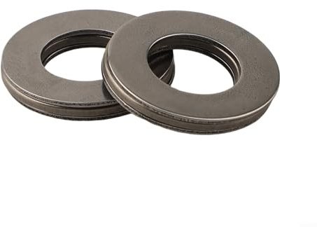 Dragnål rullager AXK1528, 15 x 28 x 2 mm med 4 AS1528 brickor, härdat stål för tunga axiella belastningar