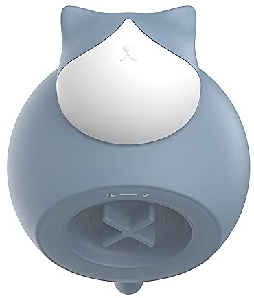 QYLJZB Wärmflasche aus Silikon für die Mikrowelle, niedliche Katze, Handwärmer, für heiße und kalte Getränke, doppelte Verwendung, warme Wärmflasche, sicherer Trichter, Einlass im Winter für