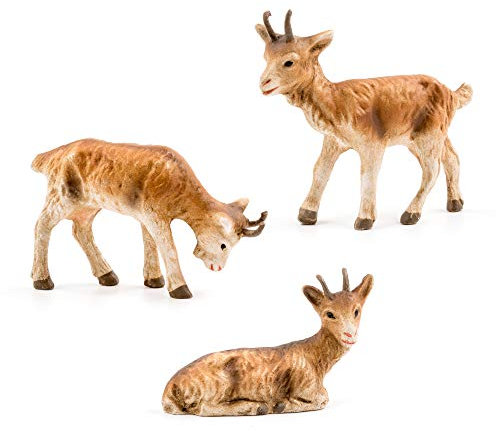 Marolin Ziegengruppe, 3 Figuren, zu 9-10cm Figuren