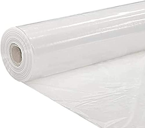 De Santis Telo per Serra additivato MT 10X5 telone polietilene per Tunnel Coltivazione Professionale 3 Strati Neutro Trasparente Foglia cellophane Nylon plastica Made in Italy