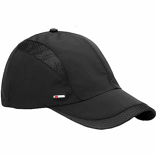SZYDM Gorra de béisbol con protección 5G/EMF,Gorra Faraday Unisex,Gorra para Deportes al Aire Libre Transpirable Anti-UV con Bloqueo de radiación de microondas,blindaje RF,WiFi Shield,Negro,One Size