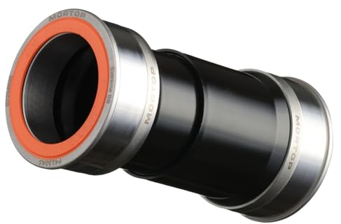 MORTOP Tretlager, BB86 86/92mm, für 30mm FSA/Rotor 3D Kurbelgarnitur, Edelstahllager mit zweireihigen Kugeln (MTB)