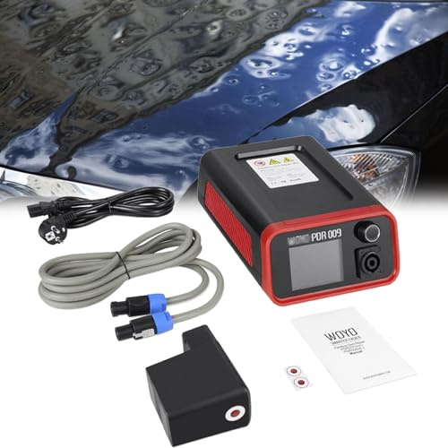 JMOZHCD débosseleur Automatique de Voiture en Aluminium, Chauffage à Induction Portable, Outil de réparation de débosselage sans Peinture avec écran