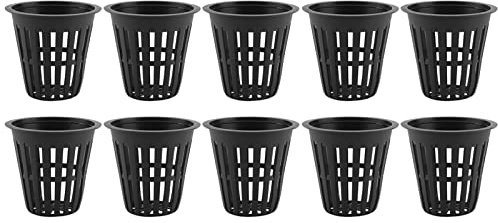 Pot Hydroponique, 10 Pièces Paniers Hydroponiques En Plastique, Réutilisable Pot Plantation Hydroponique Panier Hydroponie Pour Culture Hydroponique Aéroponique, Hydroponie Plantation De Légumes