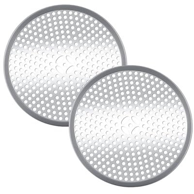 2 Piezas de desagüe de Ducha de Acero Inoxidable y Silicona, Protector de Drenaje de Ducha de Malla, Filtro de Drenaje, bañera, Plano para Evitar obstrucciones de Drenaje (Plata Color)
