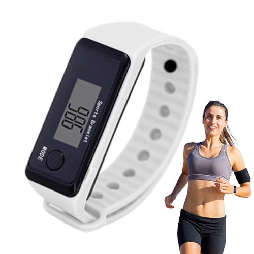 Orologio Contapassi - Orologio Pedometro Digitale | Orologio Fitness Tracker | Pedometro Impermeabile per Calorie e Distanza | Tracker di Attività Smart Portatile per Donne e Uomini