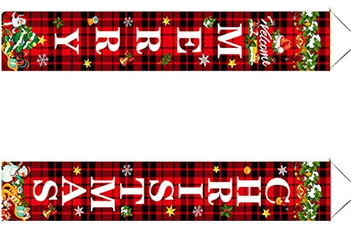 iplusmile Weihnachtsschild Für Veranda Cartoon-design Türgestaltung Weihnachten Party-dekoration Weihnachten Bannertyp Ornament Festive Atmosphäre Für Eingang Oder Garten