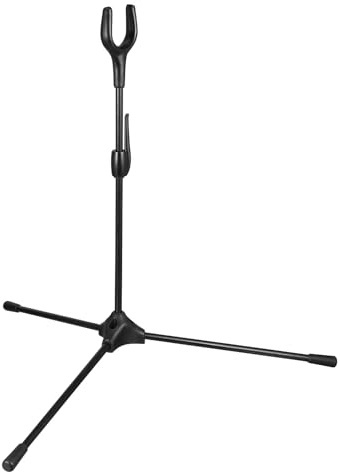 CONGARTENO Supporto per Arco in Treppiede Pieghevole Portarco Ricurvo Resistente e Portatile per Tiro con Arco
