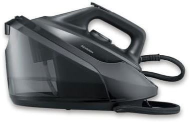 Severin Centro de planchado a vapor. 2400 W, Presión de 6,5 bares, depósito de agua extraíble de 1,8 l,