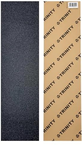Trinity Griptape Skateboard schwarz 9 x 33 perforiert selbstklebend 1 Sheet 22,9 x 83,8 cm starke Haftung einfach zuschneiden