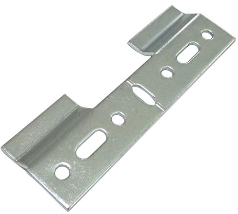 AERZETIX: 10x Placa trasera de fijación para colgar armarios muebles de pared 102/33.5mm C41529