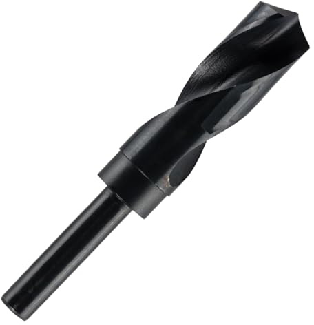 Rennie Tool - 26mm HSS Blacksmith Drill Bit/Reduced Shank Drill | For Steel, Aluminium, Cast Iron, Wood, Plastics & Non-Ferrous Metals. Ideal for Fabrication, Engineering & Hole Enlargement
