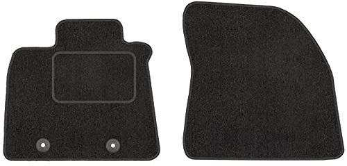 Vorne Velour Fußmatten Satz für Toyota Avensis III (2009-2019) - 2-teilig - Passgenau