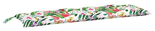 vidaXL Gartenbank-Auflage Mehrfarbig 150x50x7 cm Oxford-Gewebe