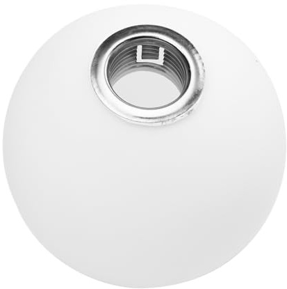 Baluue Lampenschirm Aus Milchglas Lampenschirm Aus Glas in Kugelform Satinierter Glass Für Tischlampe Wandlampe Und Wegelampe Für Zuhause Büro Hotel Restaurant