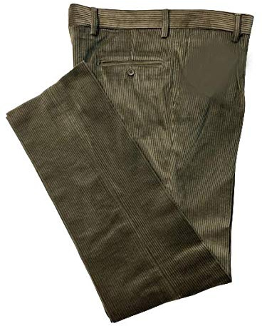 BLOCCO94 Pantalone Uomo in Velluto Visconti di Modrone Drop 4 Senza Pence
