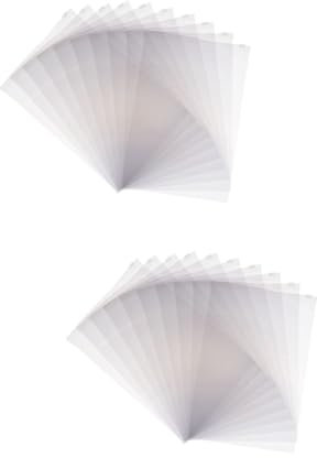 BESTYASH 2 Ensembles D'emballage Transparent Dossier De Poche Grandes Poches À Douille Sacs Conteneurs De Stockage À Pâtisserie Poche À Douille Stockage De Jouets Pe 100 Pièces * 2