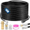 BHHTBB Furet Deboucheur Canalisation Karcher 10M 180 Bars Tuyau Deboucheur Canalisation pour Karcher K2 K3 K4 K5 K6 K7 Tuyau Haute Pression avec Adaptateurs e Buse Fixe, Buse Rotative