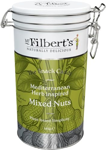 Mr Filbert’s - Mediterranean Herb Mixed Nuts, 140g Sharing Bag