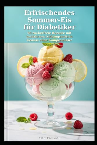 Erfrischendes Sommer-Eis für Diabetiker: 50 zuckerfreie Rezepte mit natürlichen Süßungsmitteln, die im Handumdrehen zubereitet sind – Genuss ohne ... (Zuckerfrei durch die Jahreszeiten, Band 1)