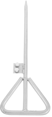 MUELODSIC Pica Versátil para Toma de Tierra Galvanizada de Hierro Protección de Seguridad Eléctrica y Varilla de Puesta a Tierra Uso Doméstico Proyectos al Aire Libre