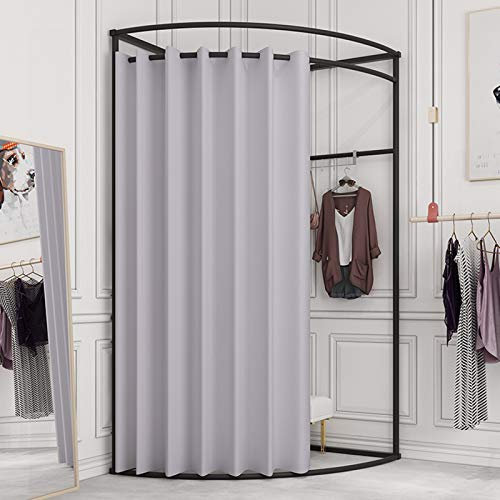 YXYECEIPENO Outdoor-Sichtschutz, Duschzelt, Camping-WC, Umkleidekabine, Einkaufszentrum, Büro, Ankleidezimmer, Faltbare Vorhänge und Landebahnzimmer, einfaches Ankleidezimmer, 12 Farben, 2 Größen